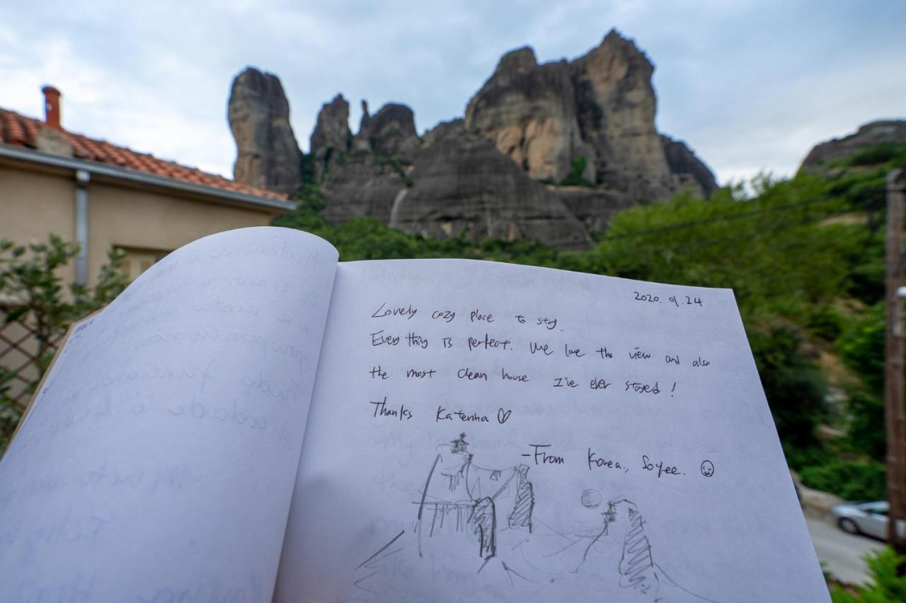 The House Under The Rocks Of Meteora 1 Kalambaka Exterior foto